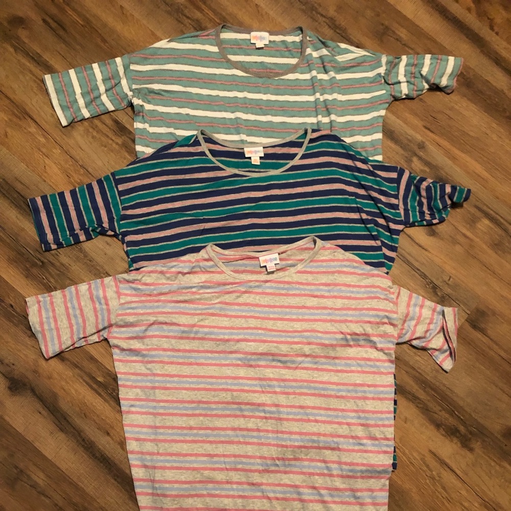 Lot of lularoe Irma Tops